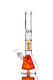 Black Leaf Perc. Bong 7mm Eis H=45cm