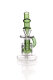Black Leaf Recycler Dab Rig Ölbong mit Banger grün