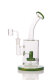 Black Leaf Dab Rig Ölbong Trommelperk. grün mit Banger