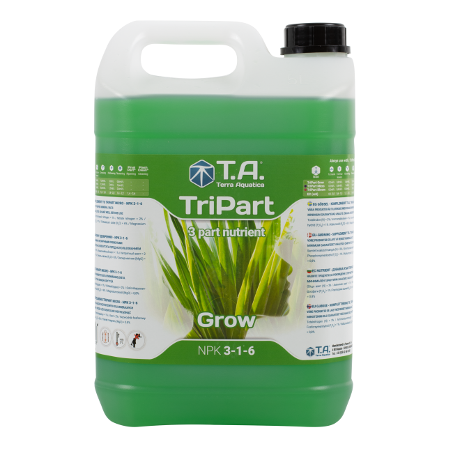 T. A. TriPart Grow, 5 L (GHE Flora Grow)