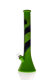 Silikon Bong Beaker schwarz-grün 44 cm