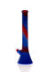 Silikon Bong Beaker rot-blau 44 cm