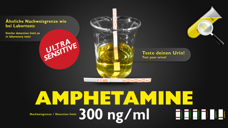 CleanU Amphetamine Sensitiv 300 ng/ml