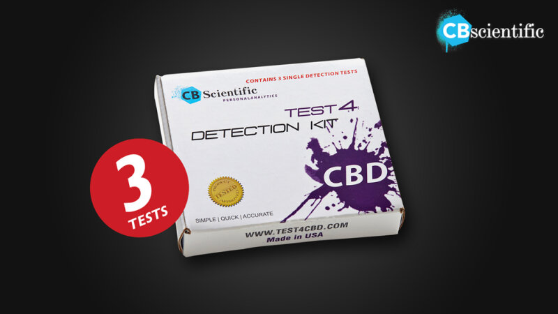 Test4 Detection-Kit CBD (3x)