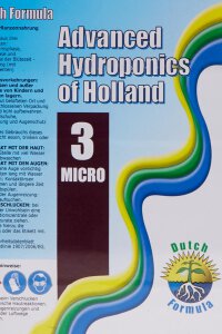 Advanced Hydroponics of Holland 3 MICRO 5 l