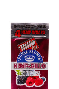 Royal Blunts Hemparillo Hemp Wraps Berries 4 St&uuml;ck