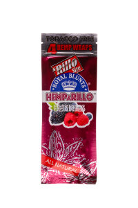 Royal Blunts Hemparillo Hemp Wraps Berries 4 St&uuml;ck