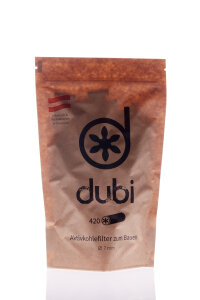 dubi Aktivkohlefilter 420 St&uuml;ck &Oslash; 7 mm