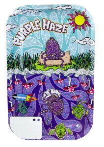 Metal Rolling Tray Best Buds - Purple Haze