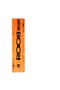 Roor King Size Slim Unbleached CBD-infused Orange