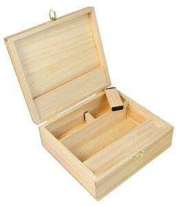 Aufbewahrungsbox Holz BEAVER gro&szlig;