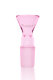 Plaisir Flutschkopf ganz farbig pink 14,5