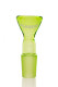 Plaisir Flutschkopf ganz farbig neon grün 18,8