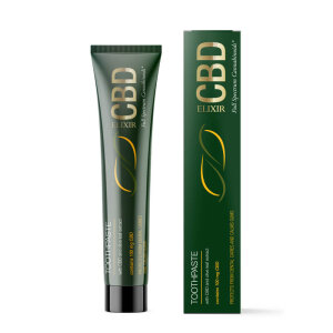 CBD Elixir Zahnpasta 100mg CBD + Oliven &Ouml;l 75ml