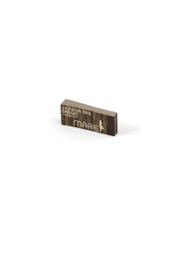 Marie Filter Tips breit perforiert Brown 2,5 x 6 cm