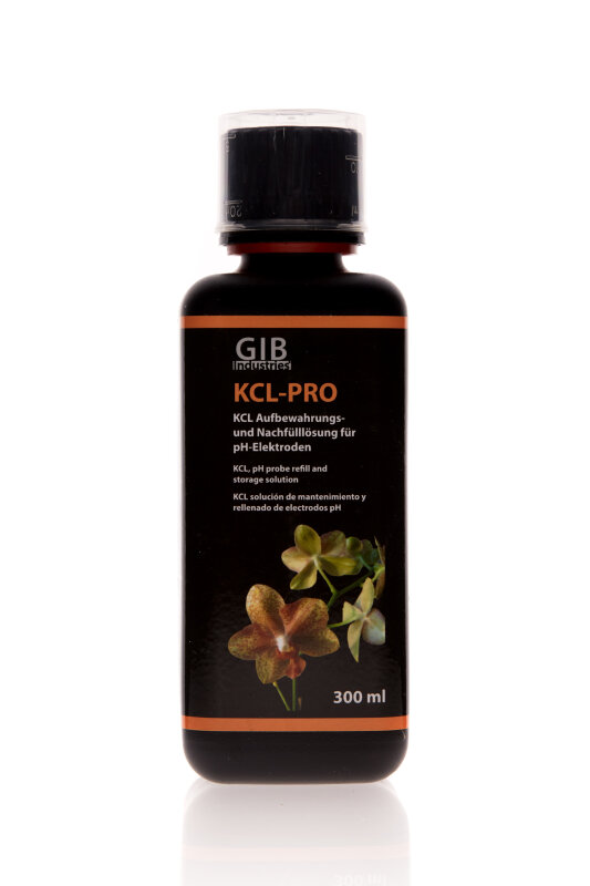 KCL Flüssigkeit 300 ml Aufbewahrungslösung GIB Industries