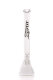 Zenit Bong Beaker 5mm clear Megacut ohne Kickloch Logo schwarz 18,8