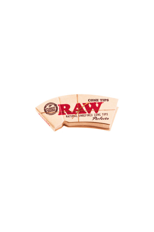 Raw Cone Filter Tips Perfecto perforiert 32 Blatt