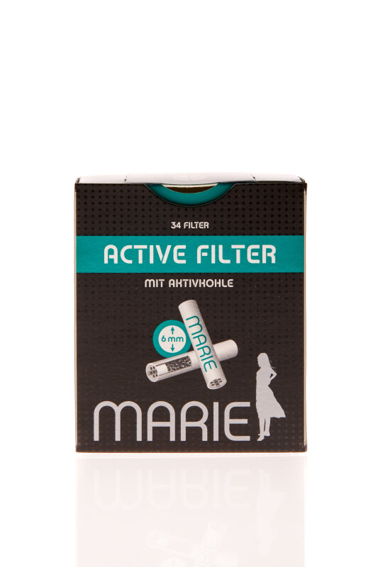 Marie Aktivkohlefilter 34 Stück Ø 6 mm