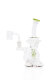 Blaze Recycler Dab Rig Ölbong grün mit Banger 14,5