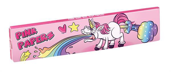 Choosypapers King Size Slim "Puking Unicorn"