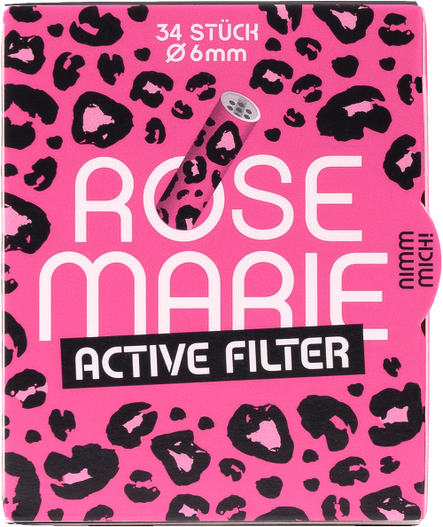 Marie Aktivkohlefilter 34 Stück Ø 6 mm Rosemarie