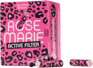 Marie Aktivkohlefilter 34 Stück Ø 6 mm Rosemarie