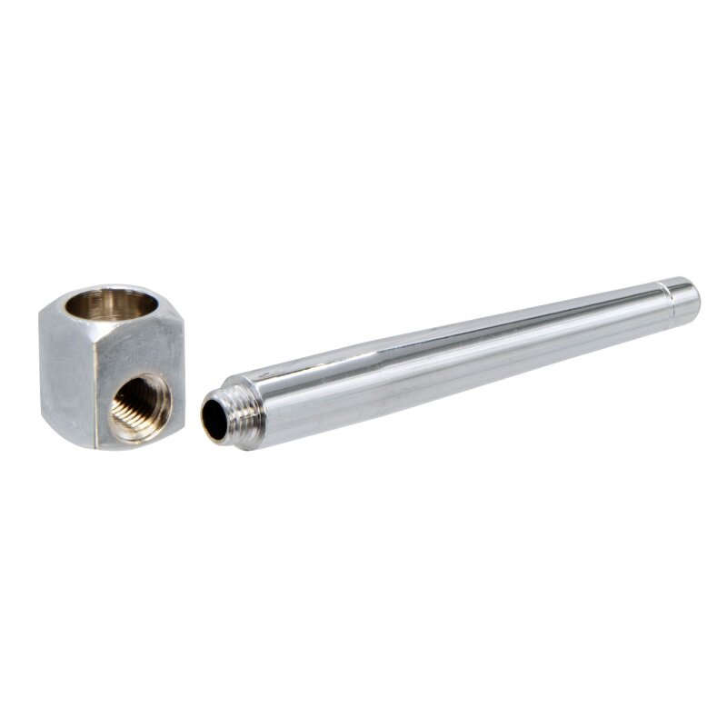 Rollmate Roller Pipe silber L = 9,5 cm
