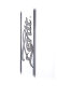 Zenit Bong Beaker Rasta 5mm mit Kickloch, Hut Rasta 18,8, Höhe 60cm, rot/grün