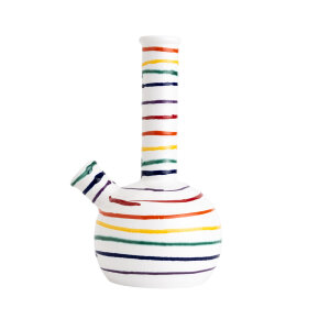 Gmundner Keramik Bong, Regenbogen H: 20 cm