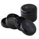 Alumühle Black Leaf Lotus schwarz 4-tlg. keramikbeschichtet Ø55mm