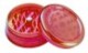 Plastik Grinder RAINBOW, 61mmØ, 3-teilig mit Stash