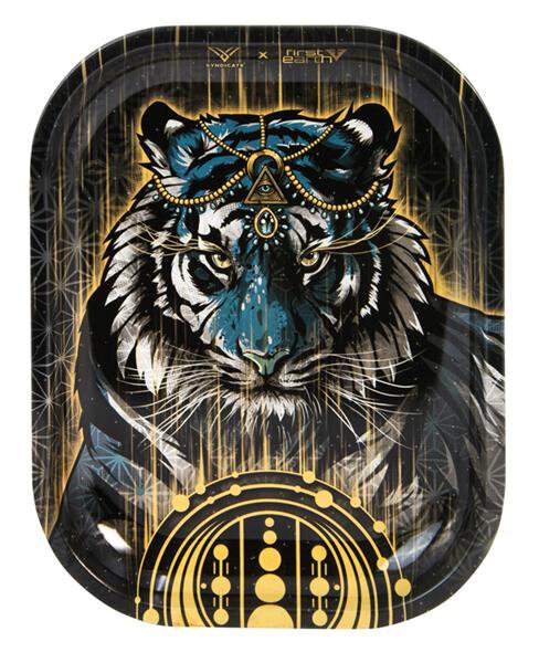 Dreh-Tablett - Rolling Tray "Tiger"