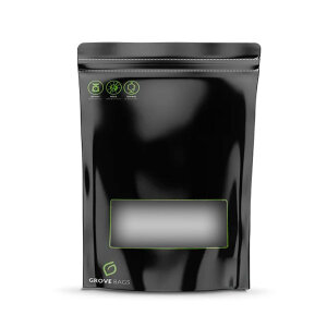 Grove Bags-TerpLoc Zip-Beutel mit Fenster 250g