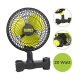 Schwenkventilator 20 Watt | Ø20cm mit Stangenclip oszillierend | Garden Highpro PROFAN