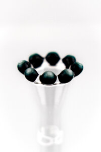 RooR - Kopf 14.5 mittel Krone - wei&szlig;, marineblau,...