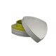 Gleichdick Alu Grinder 4-teilig Natur/Limegreen