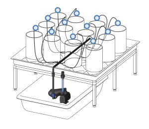 growTOOL Automatic Watering Extension Set 1.0 ohne Tank