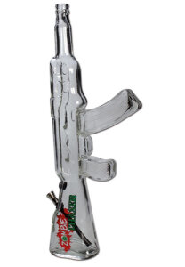 Zombie Chaser Gun-Bong mit Kickloch