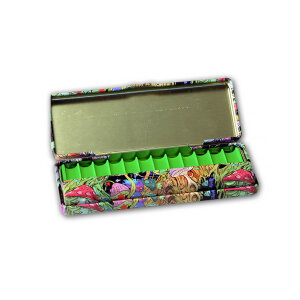 Black Leaf Mushrooms Dose mit Filterbehälter