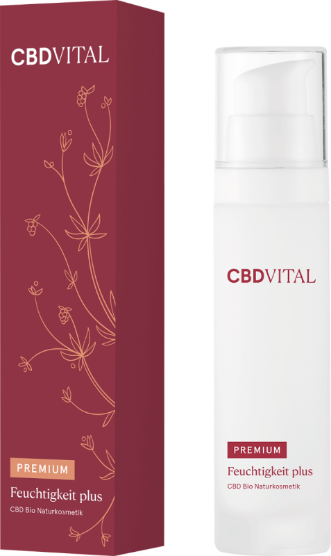 CBD VITAL PREMIUM CBD Bio Kosmetik Feuchtigkeit plus 50ml