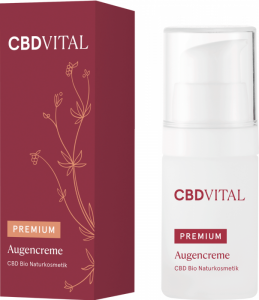 CBD VITAL PREMIUM CBD Bio Kosmetik Augencreme 15ml