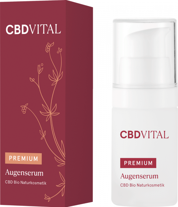 CBD VITAL PREMIUM CBD Bio Kosmetik Augenserum 15ml