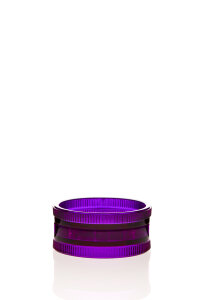Acryl Mühle 2-teilig violett Ø 57 mm