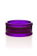 Acryl Mühle 2-teilig violett Ø 57 mm