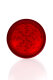 Acryl Mühle 2-teilig rot Ø 57 mm