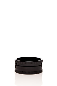 Acryl M&uuml;hle 2-teilig schwarz &Oslash; 57 mm