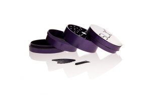 SLX Alugrinder 2.5 Non Sticky 4-teilig &Oslash; 62mm Purple Haze