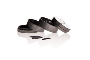 SLX Alugrinder 2.5 Non Sticky 4-teilig Ø 62mm Silver