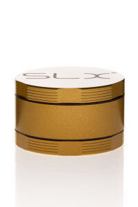 SLX Alugrinder 2.5 Non Sticky 4-teilig Ø 62mm Yellow Gold